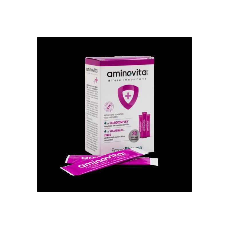 Aminovita Plus - Rinforzo del Sistema Immunitario - 20 Stick