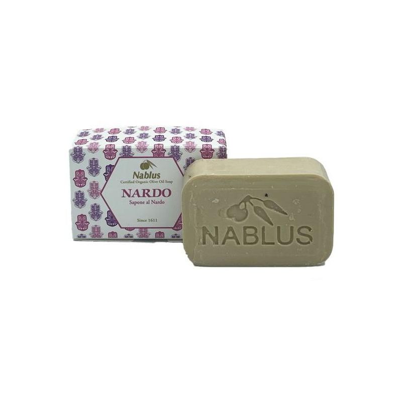 Sapone Biologico al Nardo di Nablus, 100g