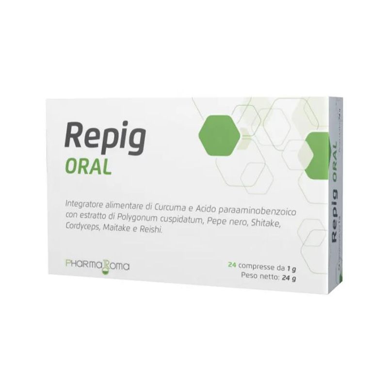 REPIG Oral - Compresse per la Salute Digestiva, Confezione da 24