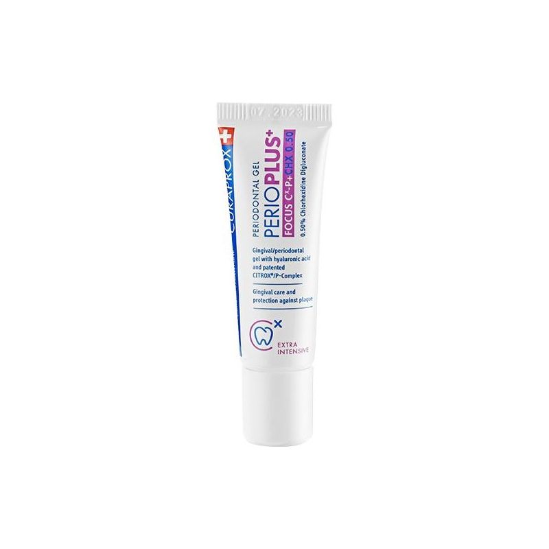 Curaprox Perio Plus+ Dentifricio Gel - con CHX 0.5% - 10ml
