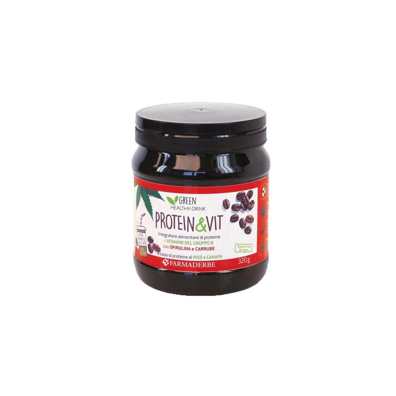 Proteina Enrichita con Vitamine al Gusto Caffè - 320g