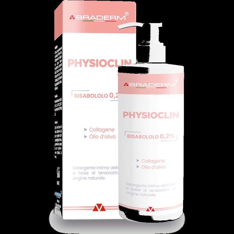 Braderm Physioclin - Detergente Intimo Ipoallergenico 200 ml