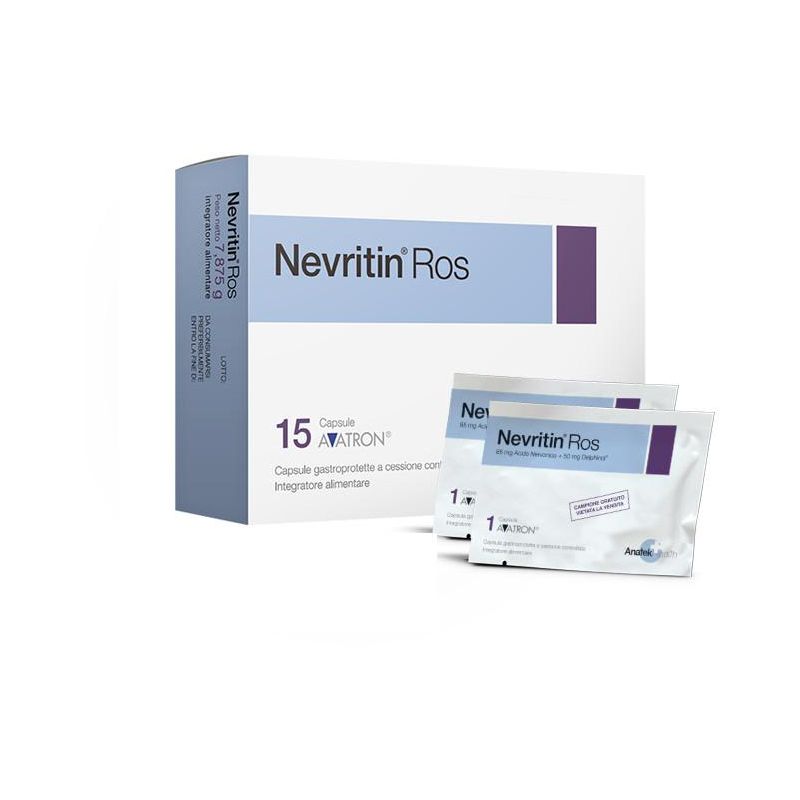 Nevritin Ros - Integratore di 15 Capsule per la Salute Nervosa