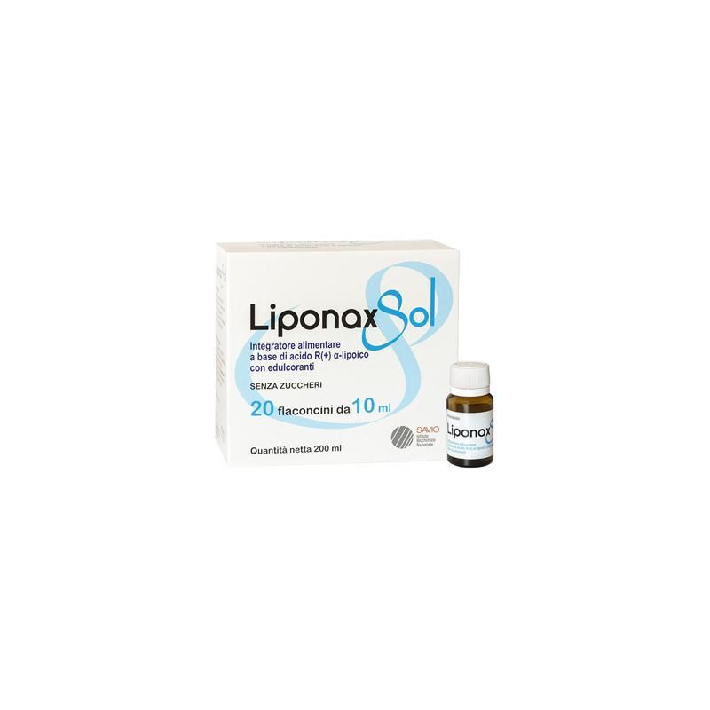 Liponax - Soluzione Nutritiva in 20 Flaconcini da 10ml