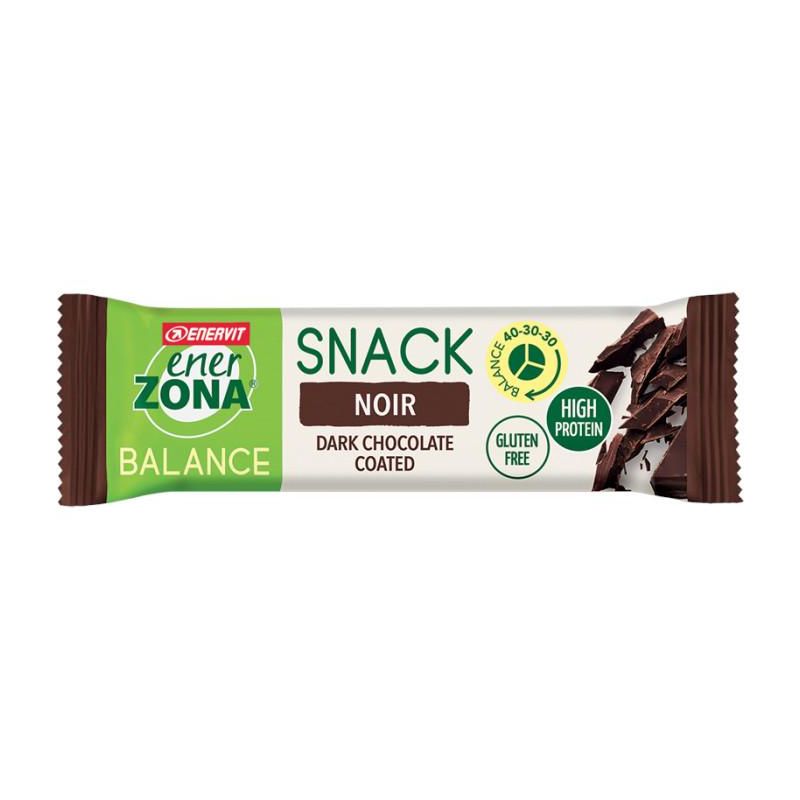 Barretta Enerzona Snack Noir da 33g