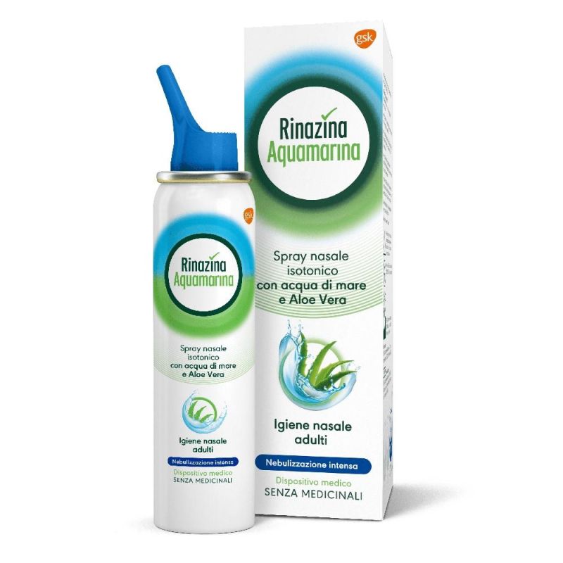 Rinazina Aquamarina Spray Isotonico con Aloe - 100ml