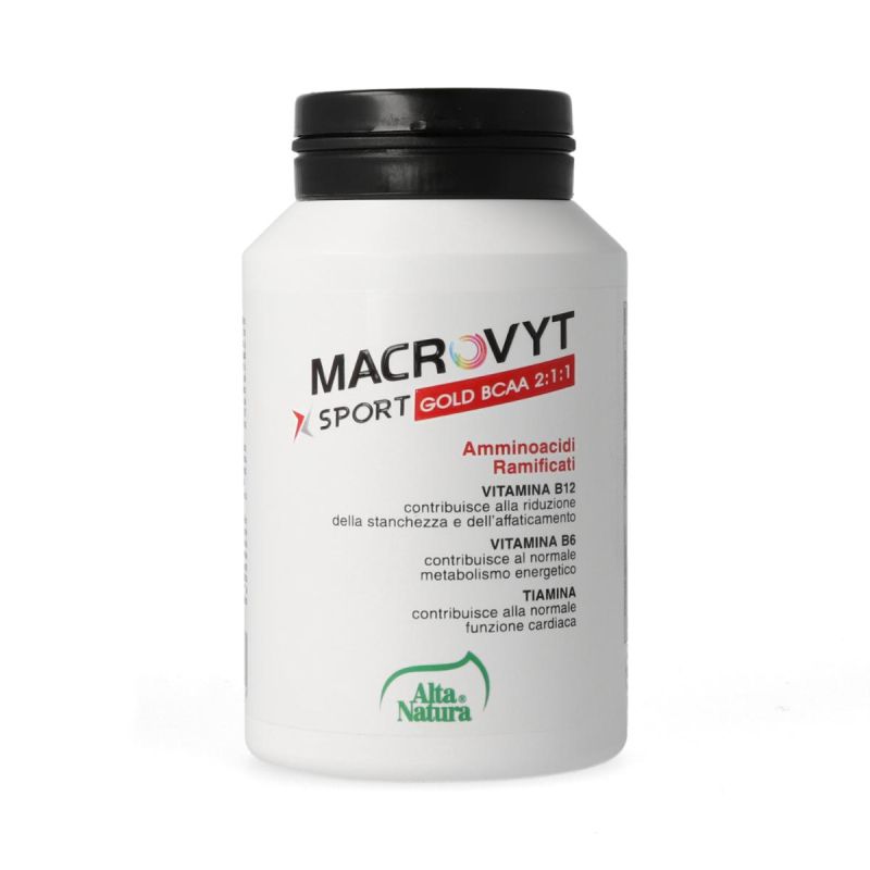 Alta Natura Macrovyt Sport Gold BCAA 2:1:1 - 100 Compresse