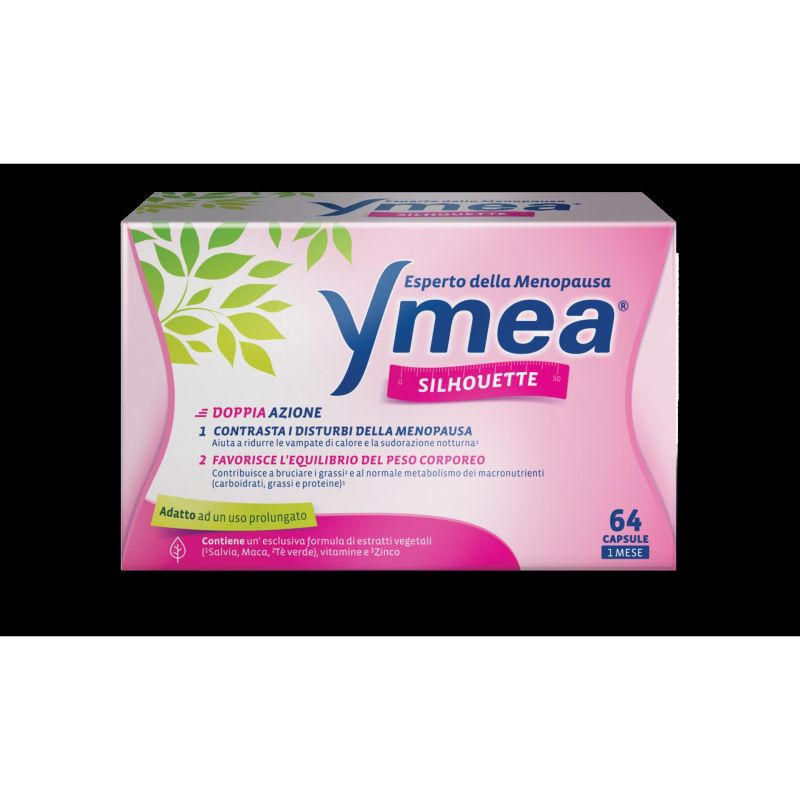 Ymea Silhouette - Integratore Dimagrante in Capsule, Confezione da 64