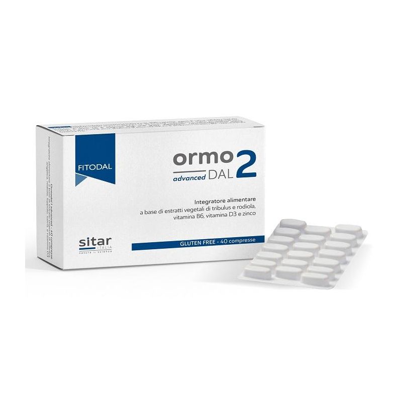 Fitodal Ormodal Advanced 2 - Integratore Nutrizionale, 40 Compresse da 40g