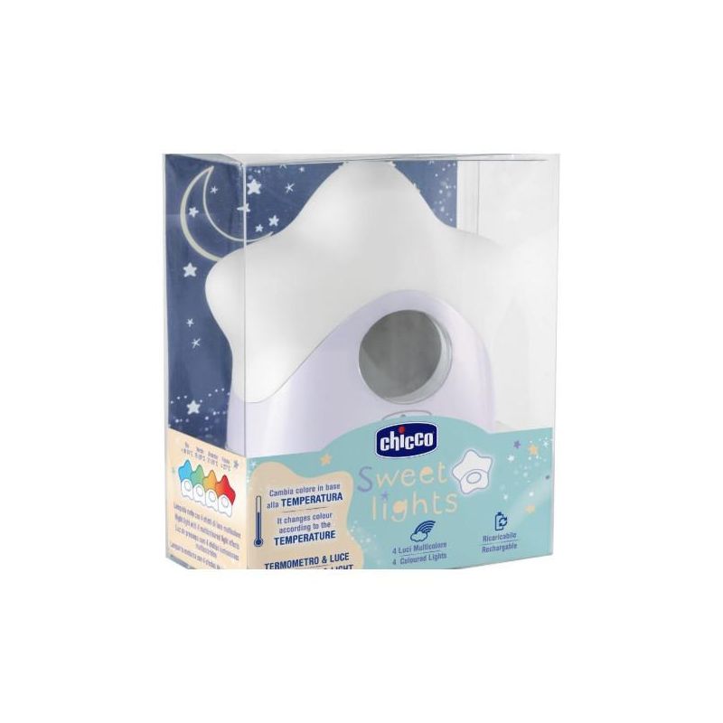 Chicco Termometro Notturno con Luce per Neonati 0m+