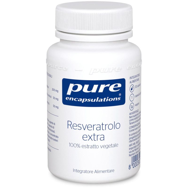 Pure Encapsulations Extra Strength Resveratrol - 30 Capsules