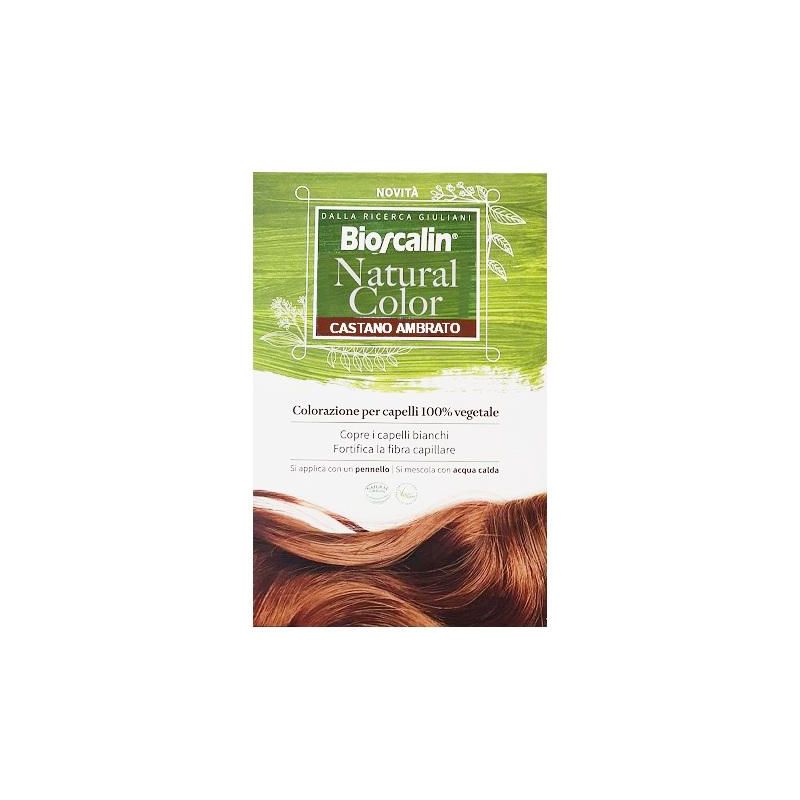 Bioscalin Tintura Naturale per Capelli, Castano Ambrato, 70g