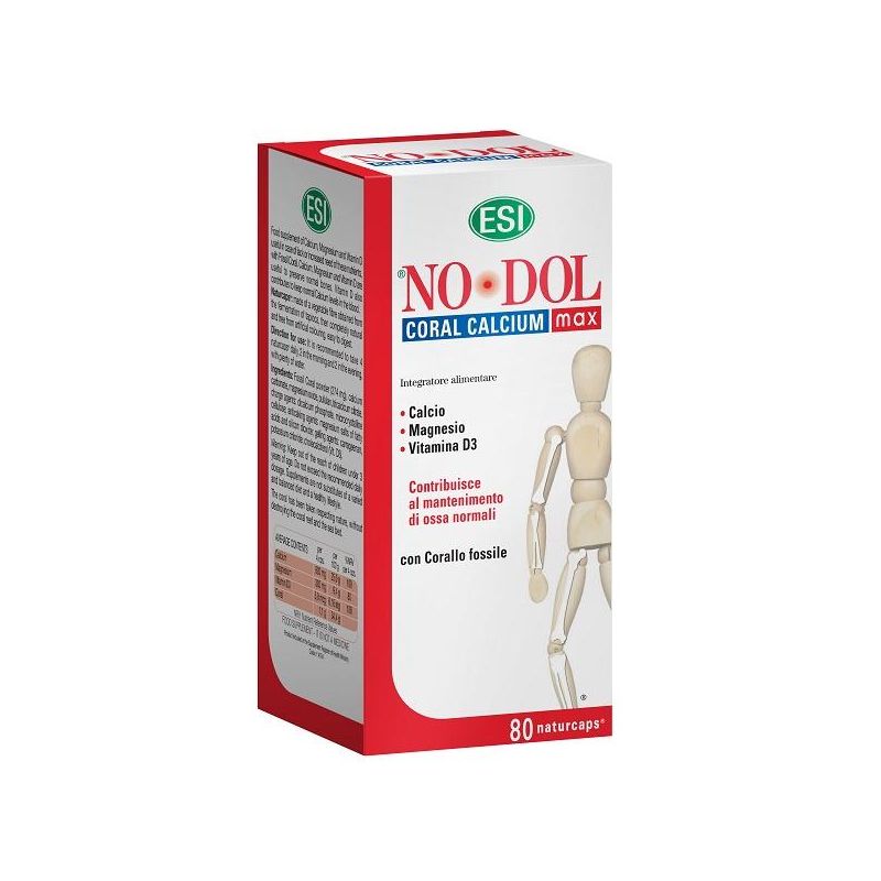 No Dol Max Coral Calcium – 80 Capsule