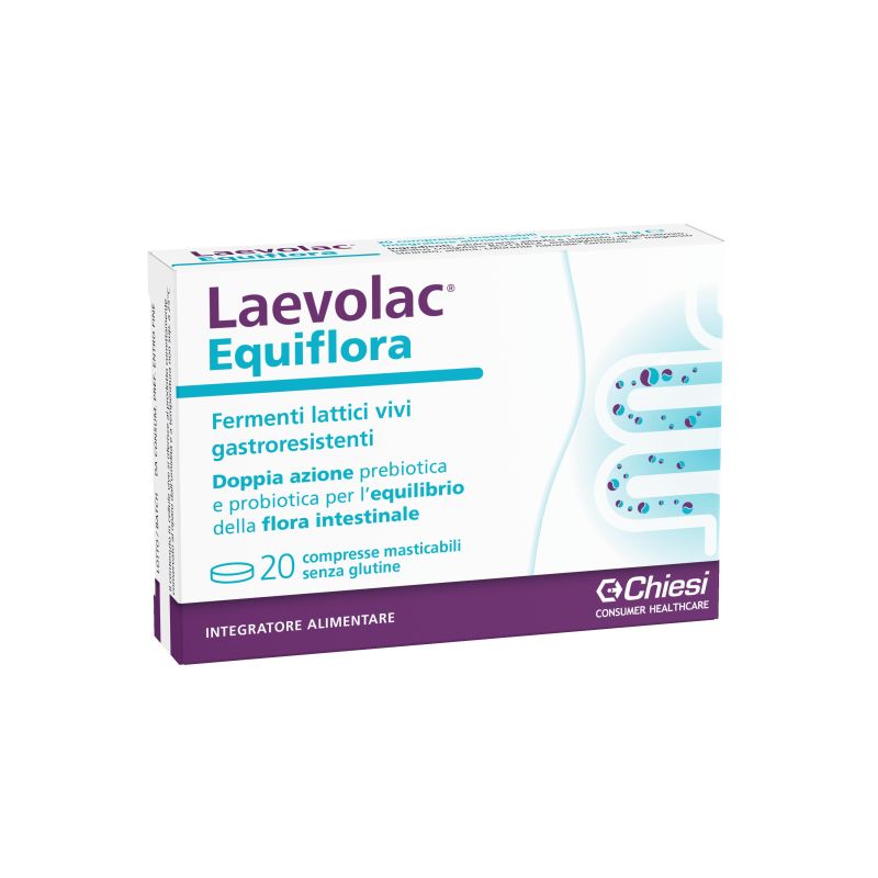 Laevolac Equiflora - 20 Compresse Digestive
