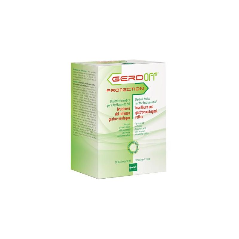 Gerdoff Sciroppo Protettivo - Pacchetto di 20 Bustine da 10ml
