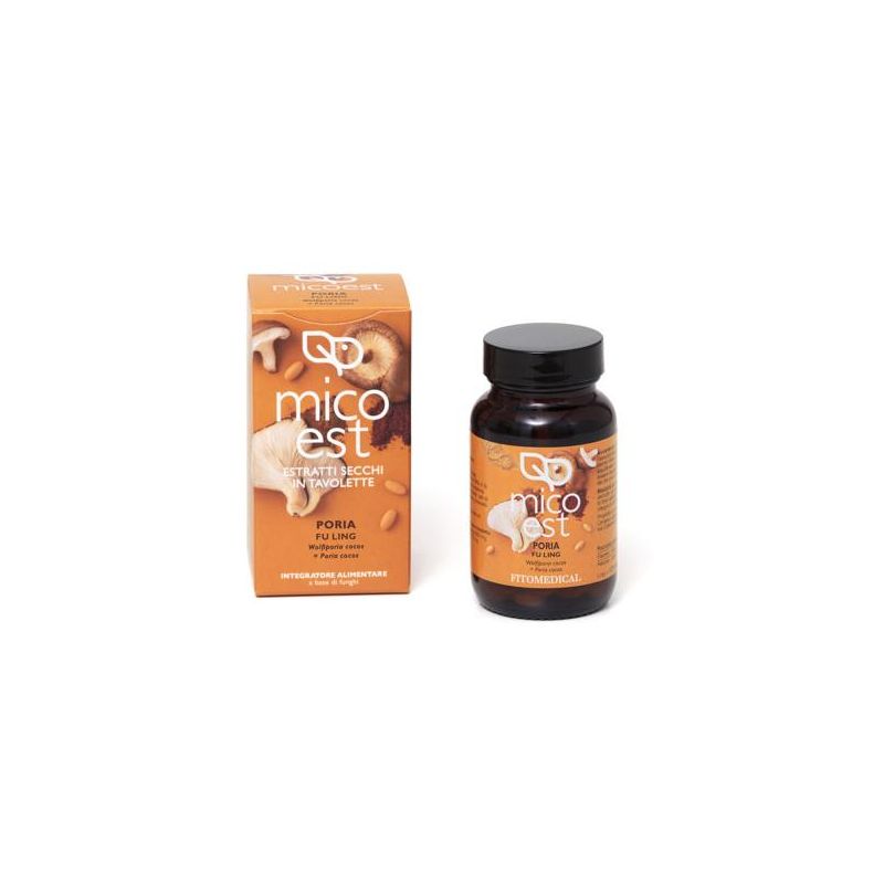 Fitomedical Poria EST - Integratore Naturale con 60 Tavolette