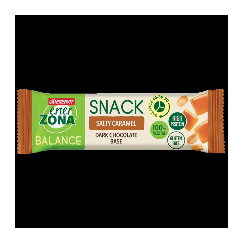 Barretta EnerZona Salty Caramel Snack da 25g