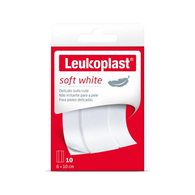 Leukoplast Soft White Cerotti - Confezione da 10 pezzi