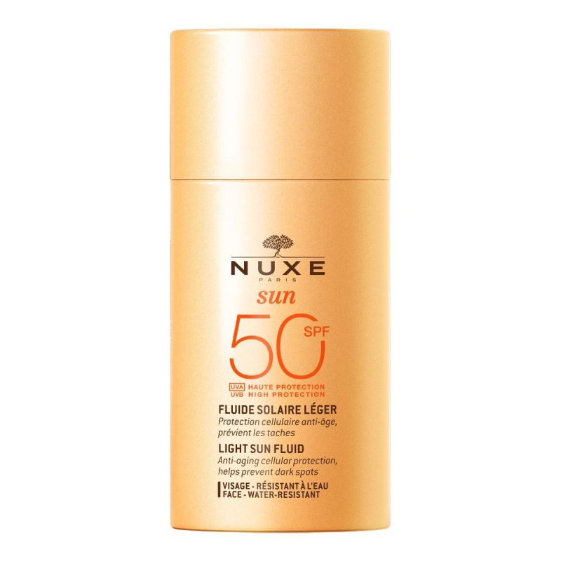 Fluido Solare Protezione Alta SPF50 di Nuxe Sun - 50ml