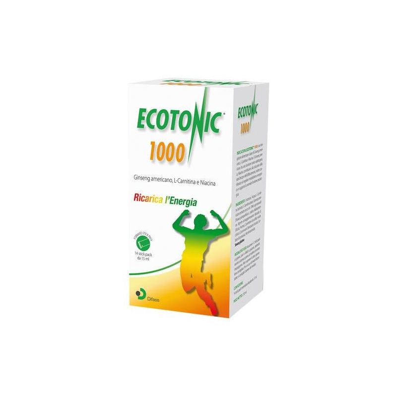 Pack Ecotonic 1000 - Set di 14 Stick da 15ml