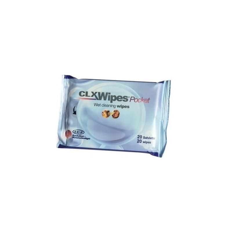 Clorexyderm I.C.F Wipes Pocket - Salviette Umidificate per Cani e Gatti