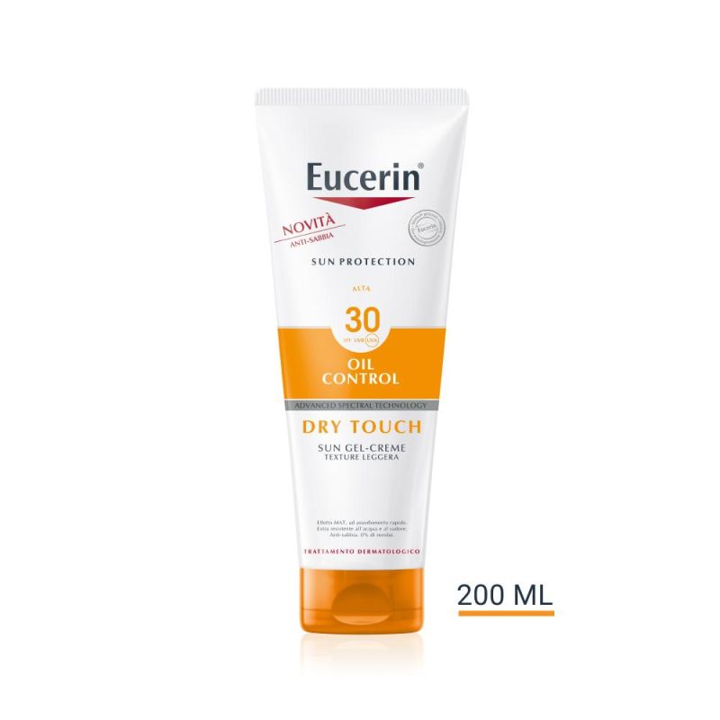 Eucerin SPF30 Dry Touch Sun Spray per Pelle Sensibile - 200ml