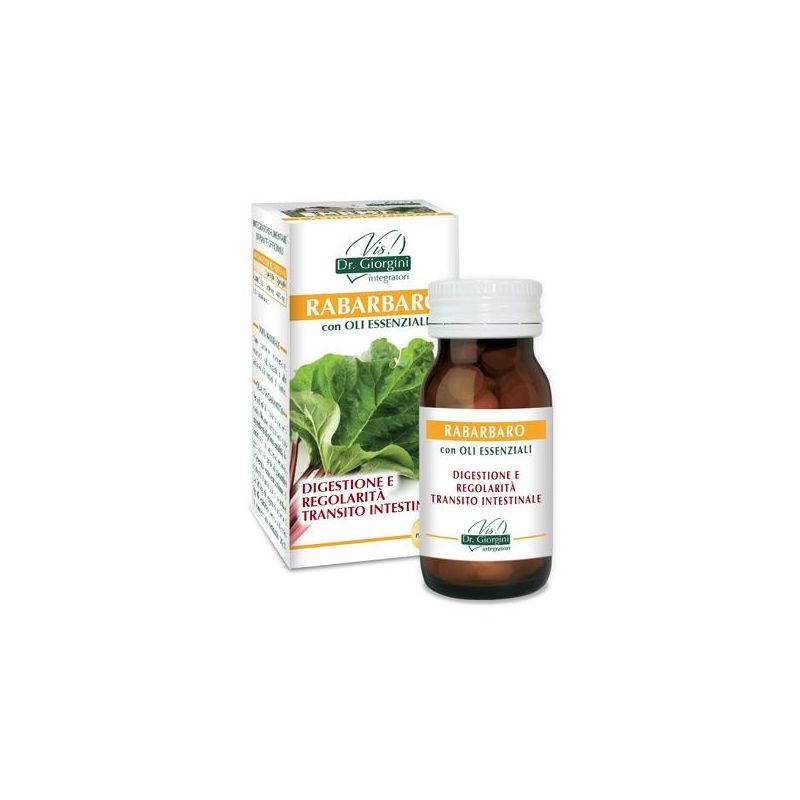 Dr Giorgini Rabarbaro Supplemento Nutrizionale - 80 Pastiglie