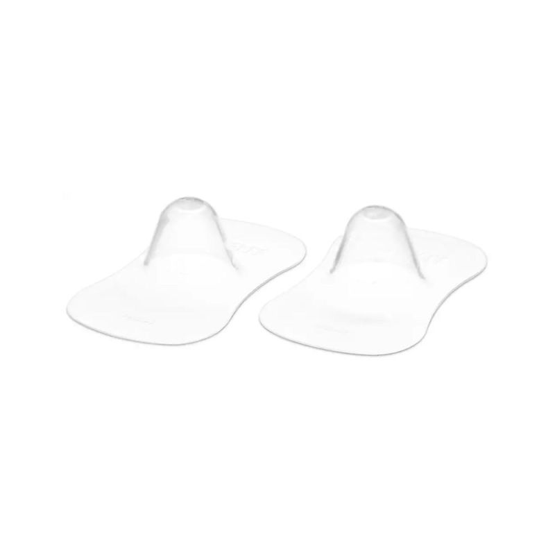 Avent Small Butterfly Nipple Shields, Set di 2 con Custodia da Viaggio