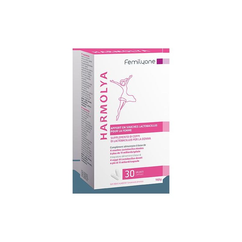 Supplemento di Lactobacillus Harmolya - 30 Capsule