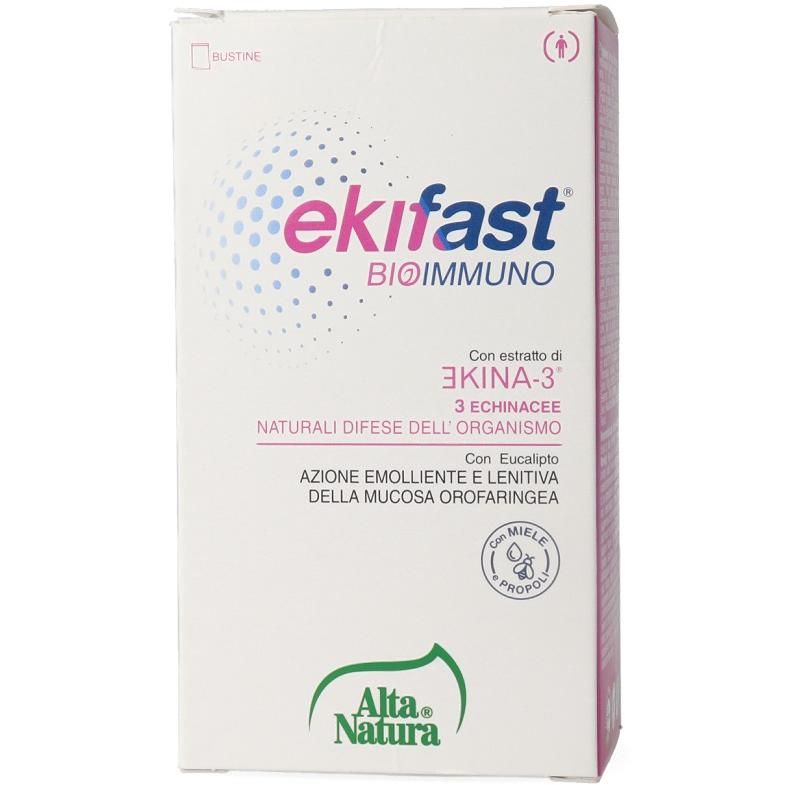 Ekifast Bioimmuno - Integratore Immunitario Biologico - 6 Bustine