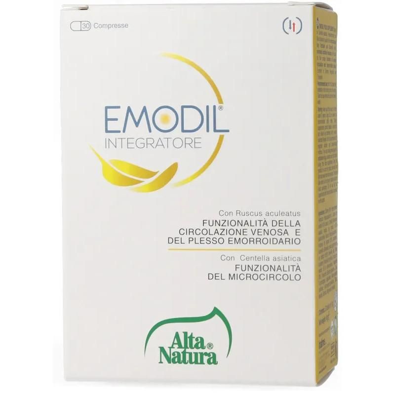 Emodil - Pasticche Salutari da 1,6g, Confezione da 30 Compresse