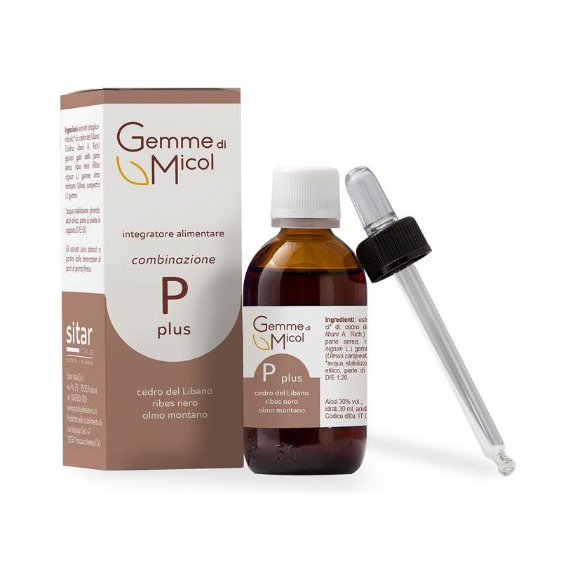 Micol P Plus Gemme - Integratore Naturale 30ml