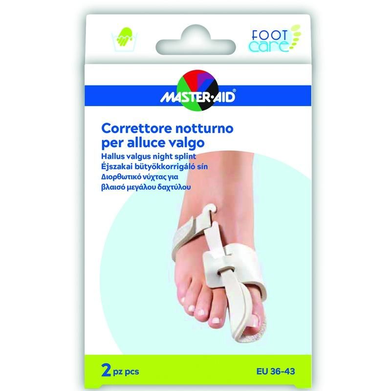 Master-Aid Foot Care: Correttore Notturno per Alluce Valgo, Taglia 36-43