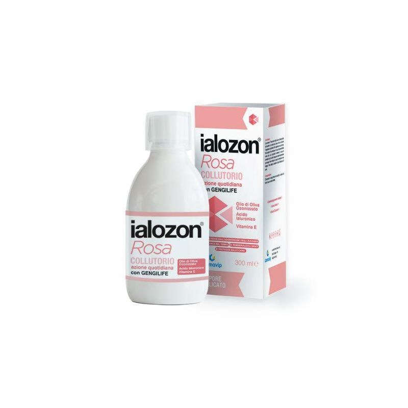 Ialozon Rosa Collutorio per Igienizzazione Orale - 300ml