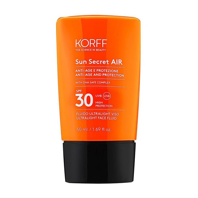 Korff Sun Secret Fluido Protettivo per il Viso SPF30 - 50ml