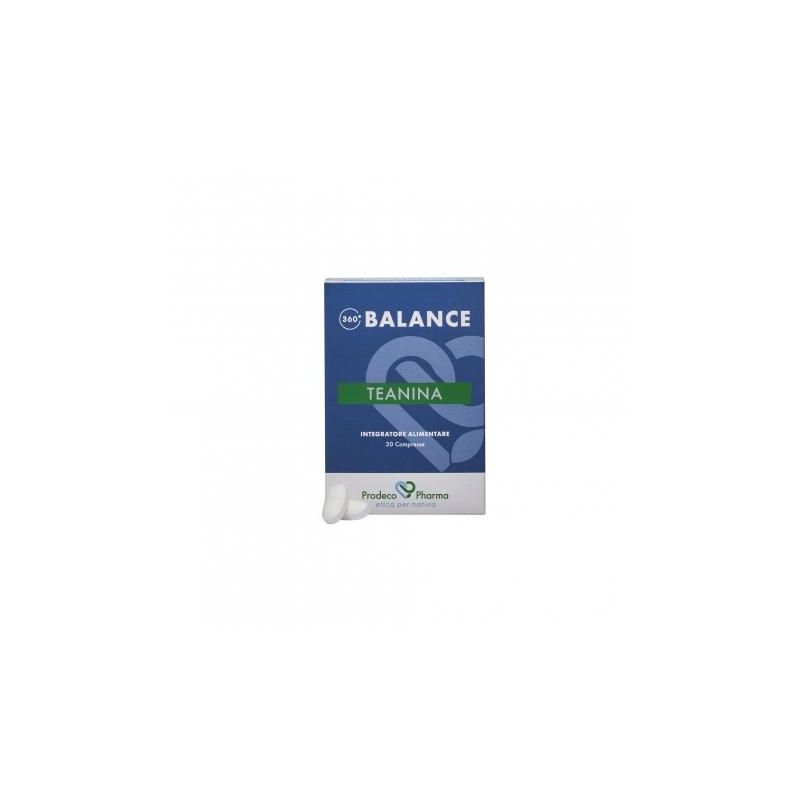 Balance 360 Teanina - Integratore Naturale, 30 Compresse