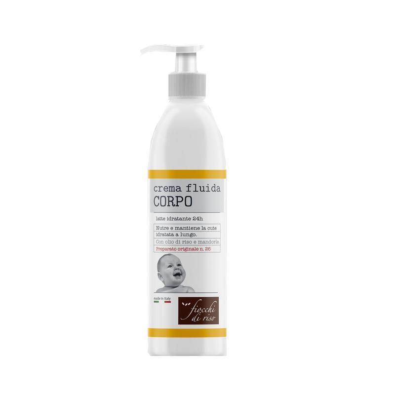 Crema Corpo Idratante Fluida di Fiocchi di Riso - 240ml