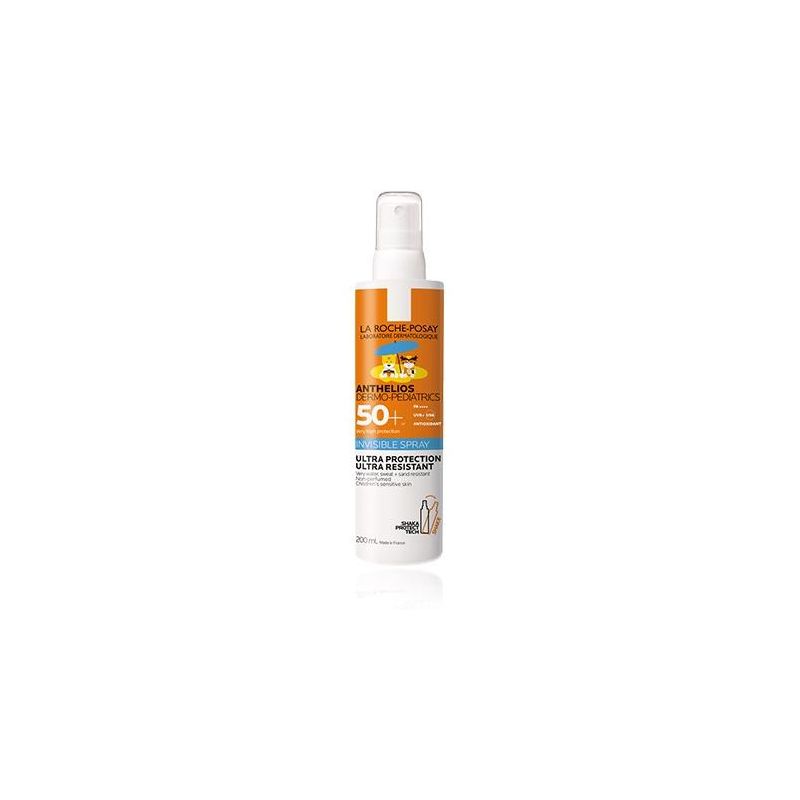 La Roche-Posay Anthelios SPF50+ Invisible Spray Dermo-Pediatrico, 200ml