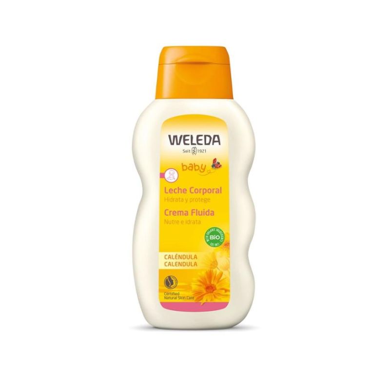 Weleda Baby 200ml - Crema Fluida Idratante con Calendula