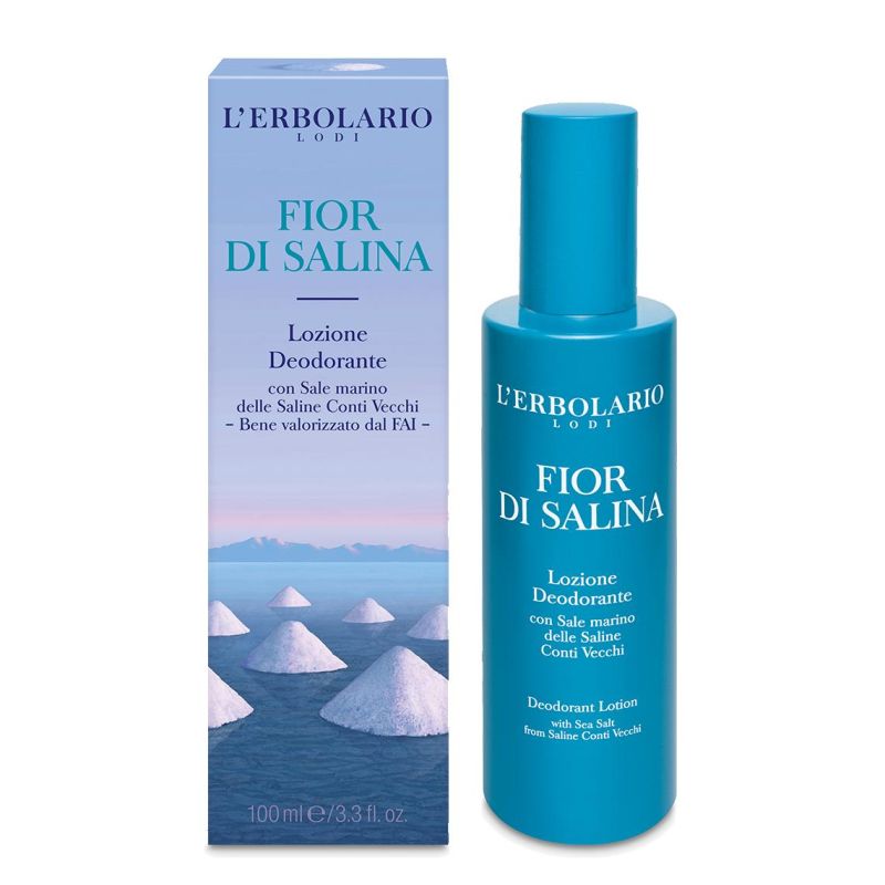 Lozione Deodorante per il Corpo Fior Di Salina L'Erbolario 100ml