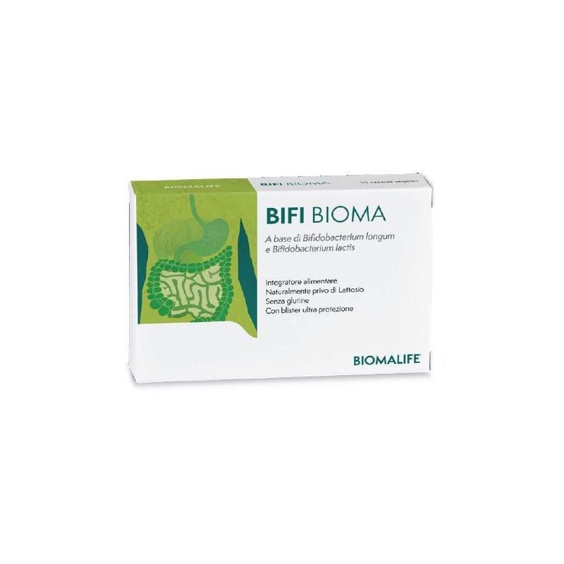 BIFIBIOMA Integratore Probiotico, 30 Capsule