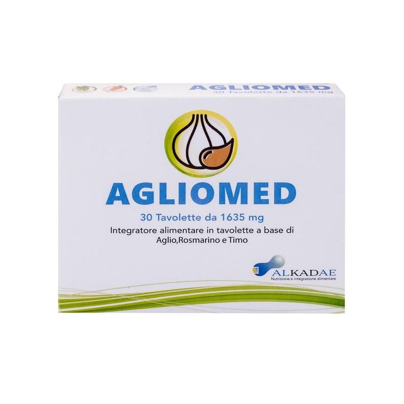 Agliomed - Integratore di Aglio, 30 Tavolette