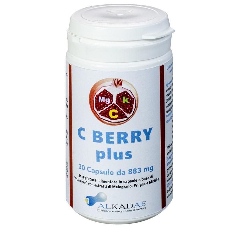 C Berry Plus - Integratore di Vitamine con Bacche, 30 Capsule