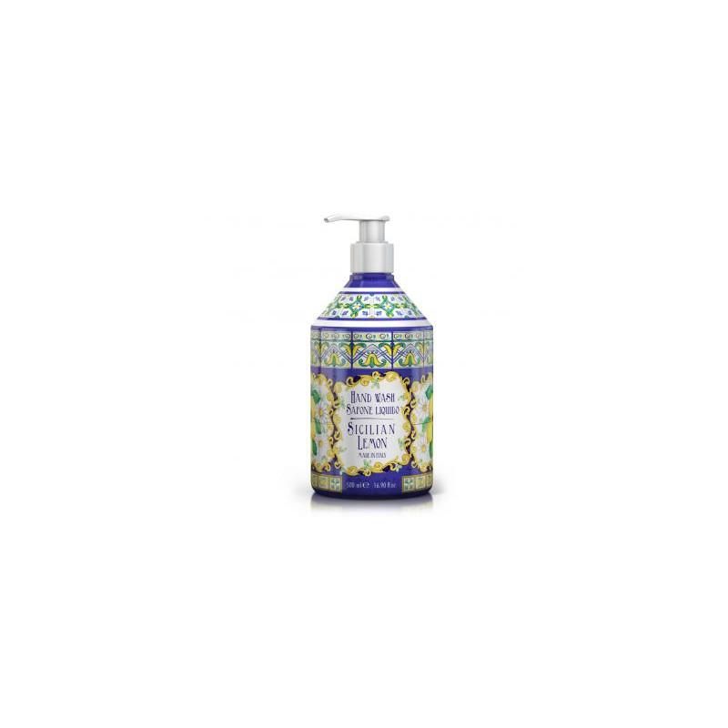 Sapone Liquido al Limone Siciliano Le Maioliche - 500ml