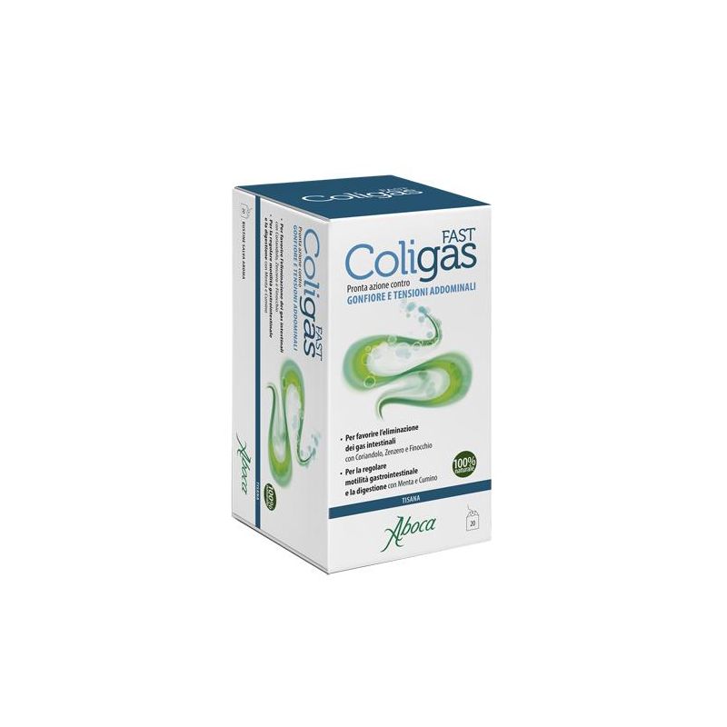Coligas Fast - Infuso Digestivo Naturale - 20 Bustine