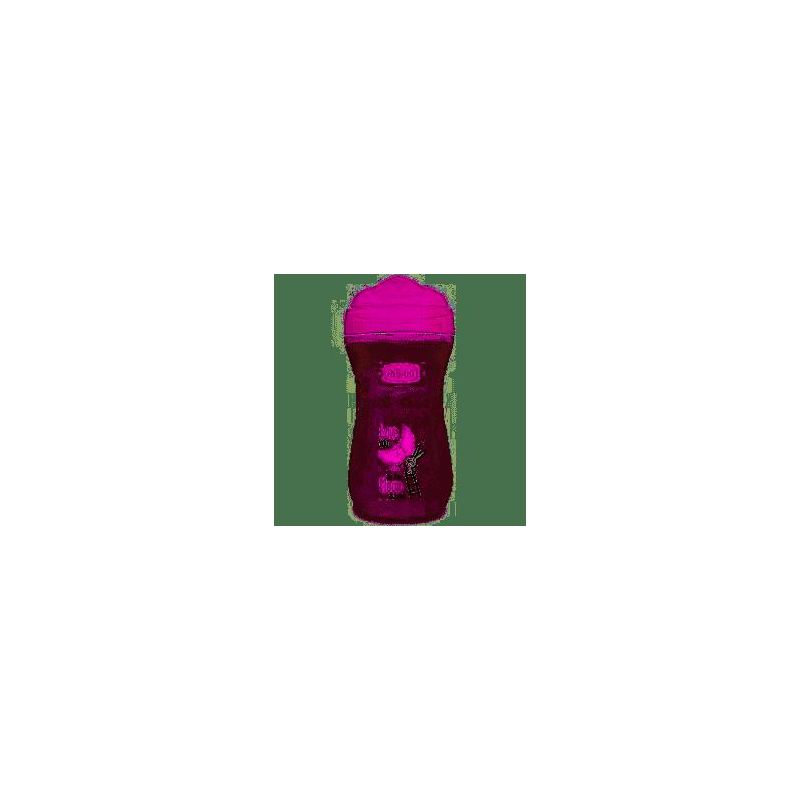 Tazza Rosa Chicco Glowling per Bambini dai 14 Mesi+, 150ml