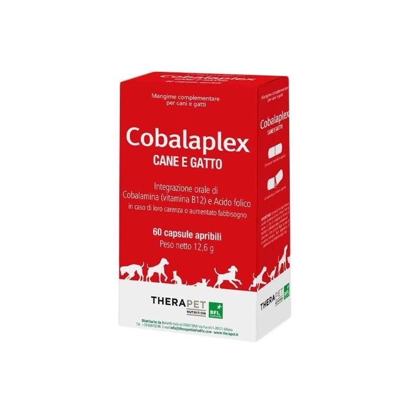 Cobalaplex Therapet - Integratore per Cani e Gatti, 60 Capsule