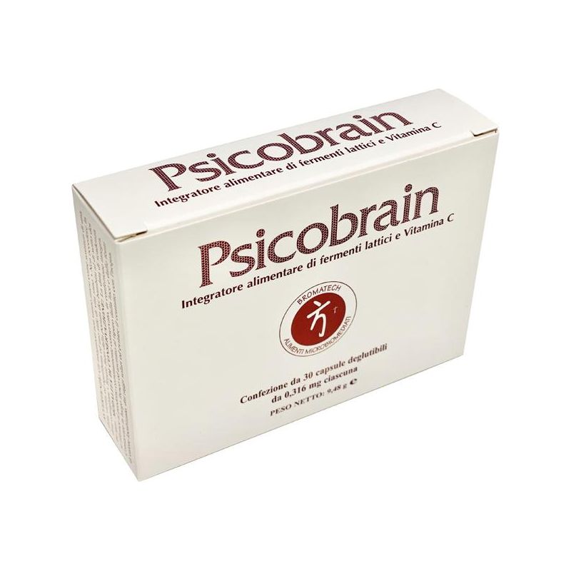 PsicoBrain: Supporto Cognitivo Avanzato - 30 Capsule