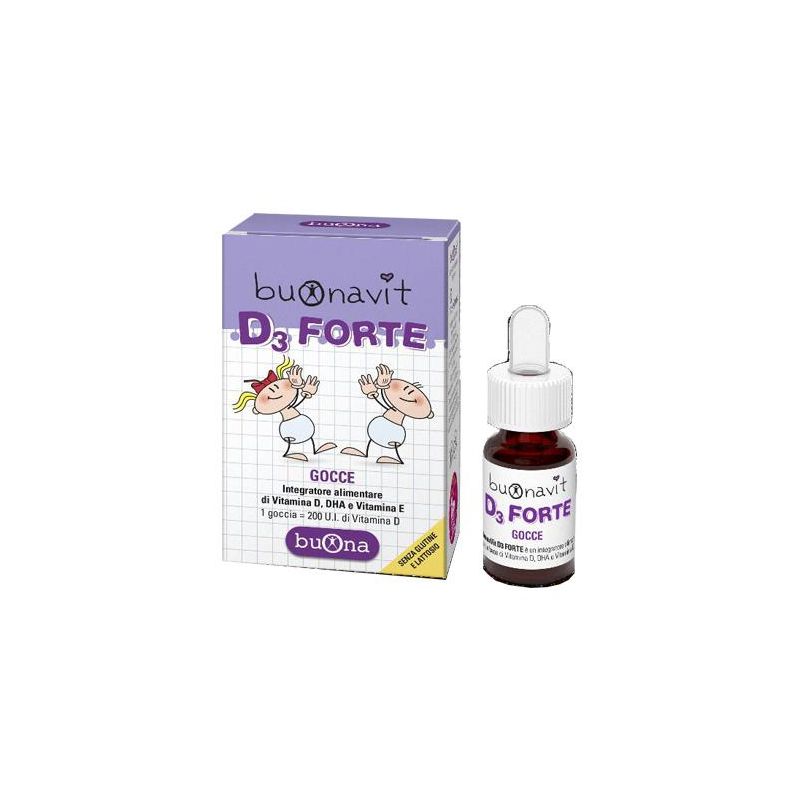 BuonaVit Forte Vitamina D3 Liquida, 12ml