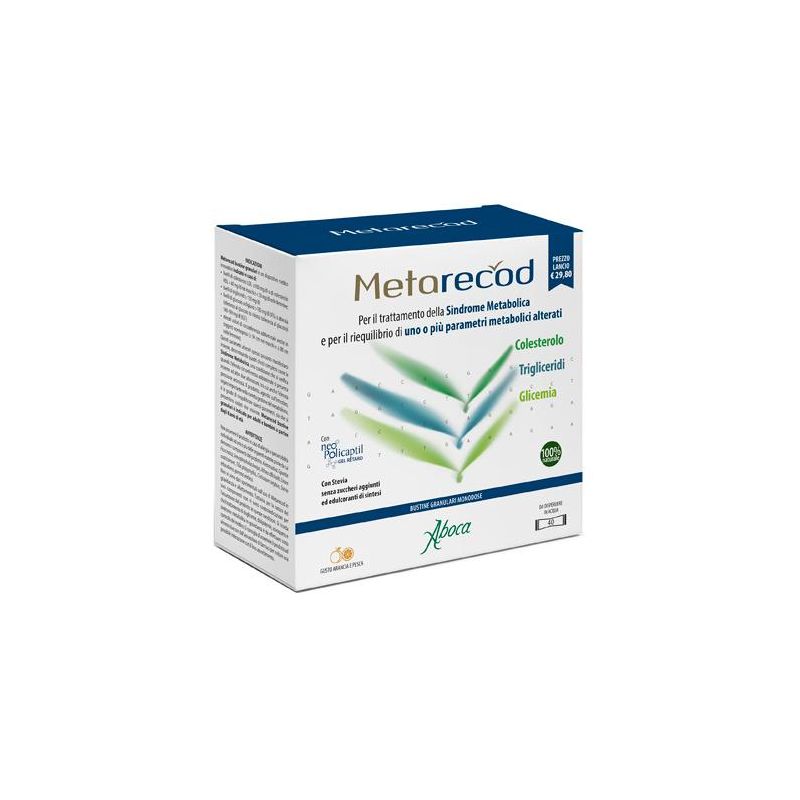 Metarecod 40 Buste di Granulato Effervescente